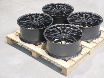 Set Of Jr46 20X8,5 Et35 20X9 Et35 5X112 Hyper Gray