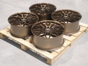 Set Of Jr46 20X8,5 Et35 5X112 Platinum Bronze