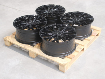 Set Of Jr49 20X8,5 Et45 20X9 Et45 5X108 Gloss Black