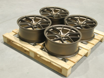 Set Of Sl01 19X8 Et40 5X114,3 Matt Bronze