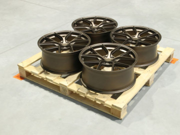 Set Of Sl01 19X8 Et40 5X114,3 Matt Bronze