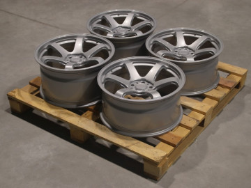 Set Of Sl03 19X9 Et20 19X10 Et29 5X120 Gloss Silver