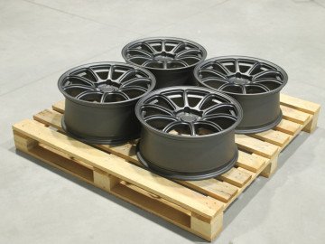 Set Of Sl04 18X8 Et20 5X114,3 Matt Gun Metal