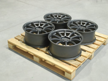 Set Of Sl04 18X8 Et20 5X114,3 Matt Gun Metal