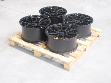 Set Of Sl04 19X9 Et20 19X10 Et30 5X120 Gloss Black
