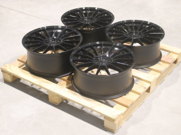 Set Of Sl05 19X8 Et40 19X8,5 Et41 5X112 Gloss Black