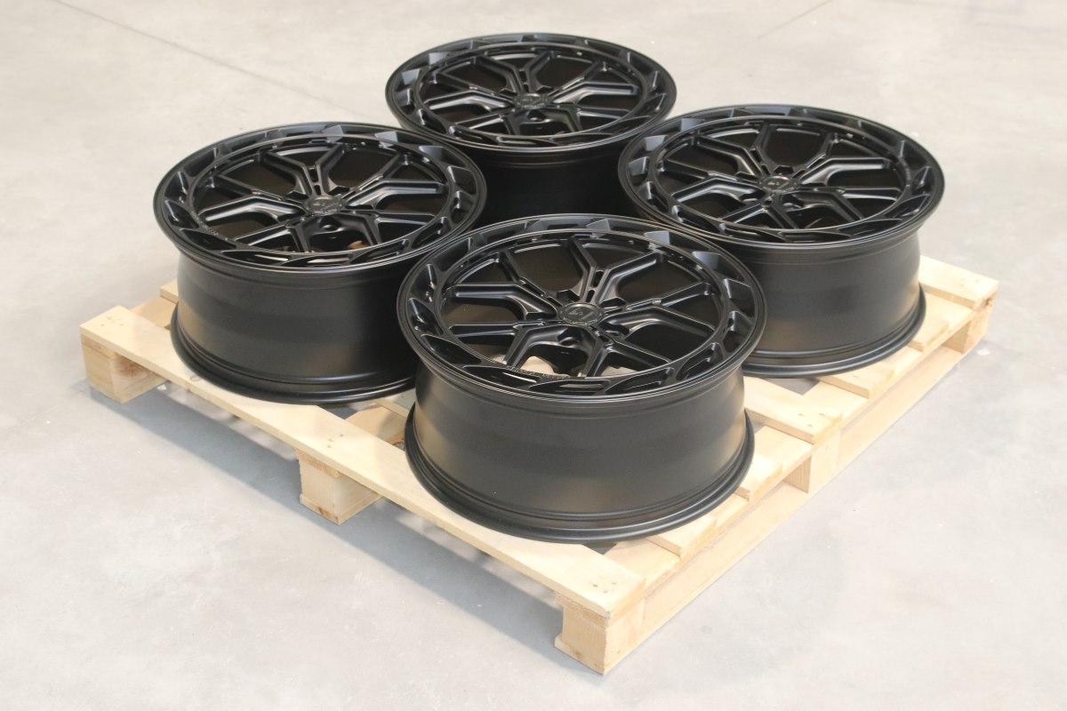 Set Of Vsr8 21X9 Left Right Et40 5X114,3 Satin Black