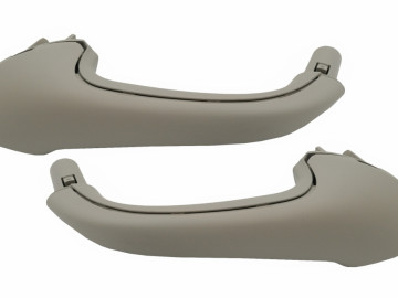 Set of Front Doors Pull Handles Interior suitable for Mercedes C-Class W203 S203 (2000-2007) Gray