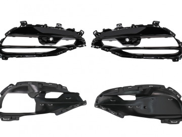 Side Grilles Cover Frames suitable for Mercedes A Class W176 (2012-2018) Facelift A45 Design