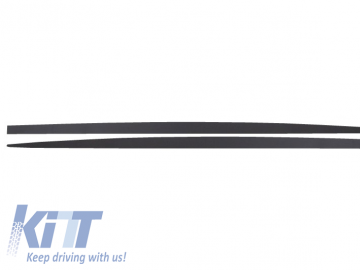 Side Skirts Add-on Lip Extensions suitable for BMW F10 F11 5 Series (2011-Up) M-Performance Design