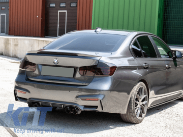 Side Skirts Add-on Lip Extensions suitable for BMW F30 F31 3 Series (2011-Up) M-Performance Design