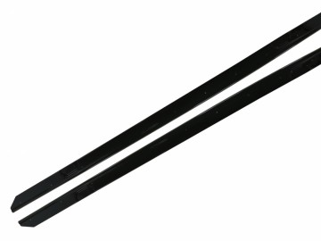 Side Skirts Add-on Lip Extensions suitable for BMW 2 Series F22/F23 Coupe/Convertible (2014-Up) M-Performance Look, Piano Black