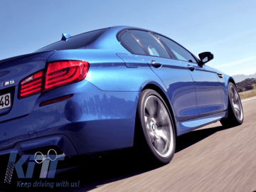 Side Skirts suitable for BMW 5 Series F10 F11 Sedan Touring (2011-2017) M5 / M-Technik Design