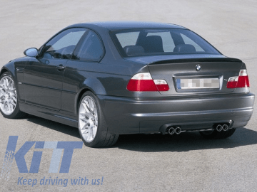 Side Skirts suitable for BMW E46 3 Series Coupe Cabrio (1998-2004) M3 M-TEchnik Design