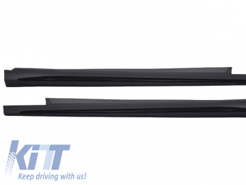 Side Skirts suitable for MERCEDES Benz W205 C-Class (2014-up) C63 Sport Design