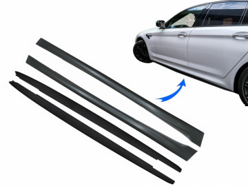 Side Skirts with Extensions suitable for BMW 5 Series G30 Limousine G31 Touring (2017-up) M5 Design