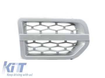 Side Vent suitable for Land ROVER Range ROVER Discovery III (2006-2009) Hawke Autobiography Design Silver