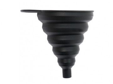 Silicone Foldable Oil Funnel Black L 1