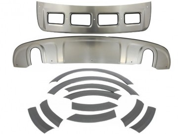 Skid Plates and Fender Flares Wheel Arch Extensions Trims Off Road suitable for AUDI Q5 8R (2008-2012)