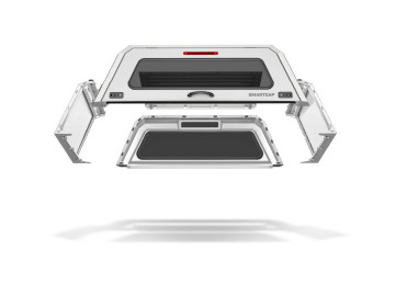 Smartcap EVOh Hardtop - VW Amarok 10-22 Cabine Dupla SB - White