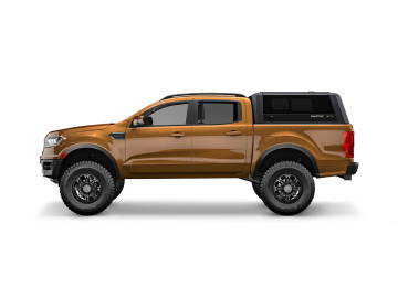 Smartcap EVOs Sport - Cabine Dupla Matte Black - Ford Ranger EU 2023+