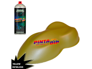 Spray Dip Amarelo Metalizado