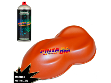 Spray Dip Laranja Metalizado
