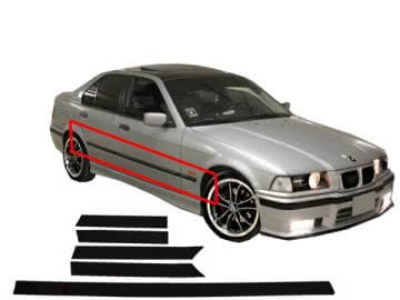 Suitable for BMW E36 3 Series 4D (1992-1998) Door Moldings Strips M3 Design limousine Sedan