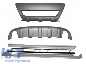 Suitable for VOLVO XC60 2008+ R-design Package Off-road Skid Plates & Side skirts R-design