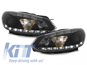 Suitable for VW Golf 6 VI 08+ D-LITE LED Headlights DAYTIME RUNNING LIGHT R87