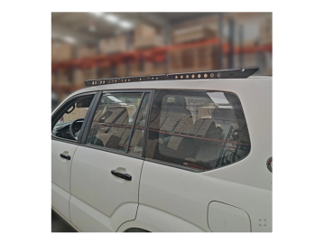 Suportes para grade de tejadilho 220x125 cm para Toyota Land Cruiser 120 5 portas LWB
