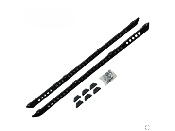 Suportes para grade de tejadilho 220x125 cm para Toyota Land Cruiser 120 5 portas LWB