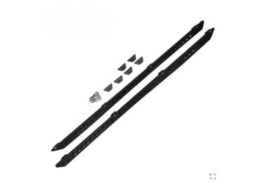 Suportes para grade de tejadilho 220x125 cm para Toyota Land Cruiser 150 5 portas LWB