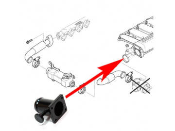 Supressor EGR BMW 2.0 2.5 3.0 D M47 M57