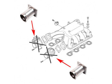 Supressor EGR BMW E38 E65 740D M67