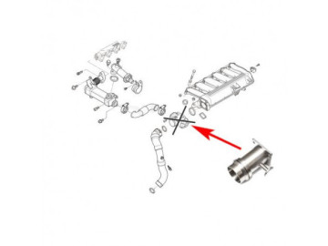 Supressor EGR BMW E46 E60 E61 3.0 D M57N