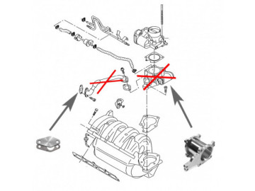 Supressor EGR adequado para VOLKSWAGEN 1.6 FSI BAD