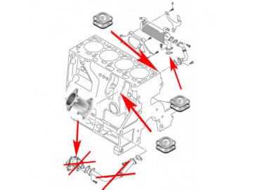 Supressor EGR para VW AMAROK CRAFTER 2.0 TDI BITDI 3.0 TDI