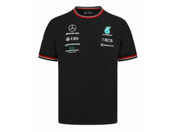 T-SHIRT MERCEDES BENZ AMG PETRONAS F1, BLACK