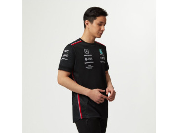 T-SHIRT MOTORISTA MERCEDES AMG PETRONAS ESS F1, Homem