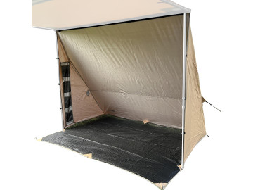 ARB - Corta-vento com alcova para toldo de 2,5mX2,5m