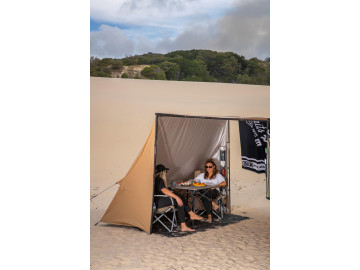  ARB - Corta-vento com alcova para toldo de 2mX2,5m