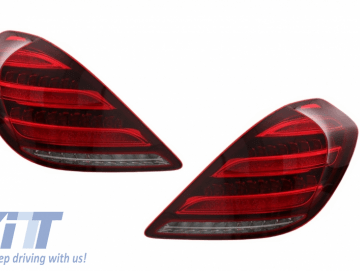 Taillights Full LED suitable for MERCEDES S-Class W222 Maybach X222 with Sequential Dynamic Turning Lights Facelift A-Design