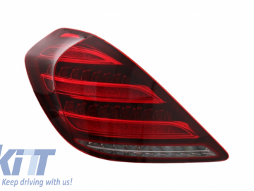 Taillights Full LED suitable for MERCEDES S-Class W222 Maybach X222 with Sequential Dynamic Turning Lights Facelift A-Design