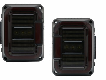 Taillights Full LED suitable for JEEP Wrangler JK (2007-2017) Smoke