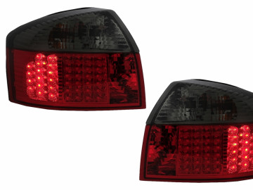 Taillights LED suitable for AUDI A4 (8E5, B6) (2001-2004) RED SMOKE