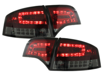 Taillights LED suitable for AUDI A4 B7 Limousine (2004-2008) LED BLINKER Red/ Smoke