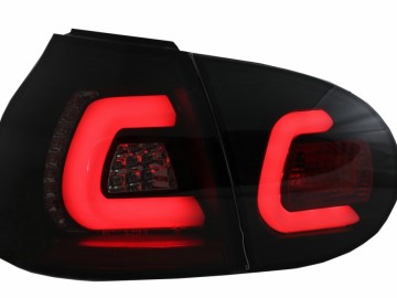 Taillights Led Bar suitable for VW Golf V 5 (2004-2009) Smoke Black Urban Style