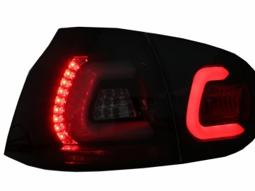 Taillights Led Bar suitable for VW Golf V 5 (2004-2009) Smoke Black Urban Style