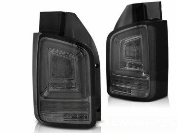 Taillights Red Smoke Full LED asuitable for VW Transporter Multivan V T5 Facelift (2010-2015) with Dynamic Turn Signal
